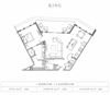 1 Bedroom 1.5 bathroom Floor Plan 1 Bedroom 1.5 bathroom, 1,038 Sq.Ft. Floor Plan at Vickers Roswell, Roswell, GA